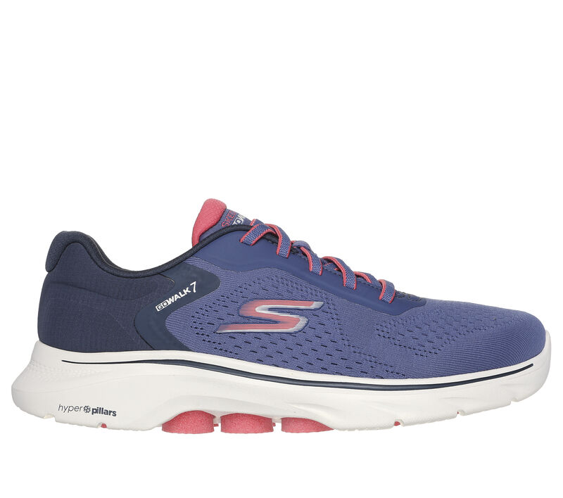 GO WALK 7 - Cosmic Waves, NAVY / CORAL, largeimage number 0