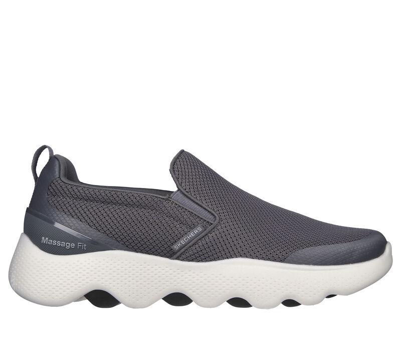 Skechers GO WALK Massage Fit - Ripple, CARVÃO, largeimage number 0