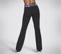 The GO FLEX Ultraviolet Flare Pant, BLACK / PURPLE, large image number 1