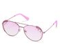 Aviator Rainbow Sunglasses, PINK / MULTI, large image number 0