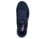 Skechers Slip-ins: GO WALK Flex - Grand Entry, NAVY / BRANCO, large image number 2