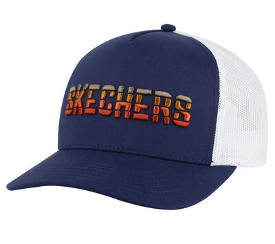 Skechers Textured Logo Trucker Hat