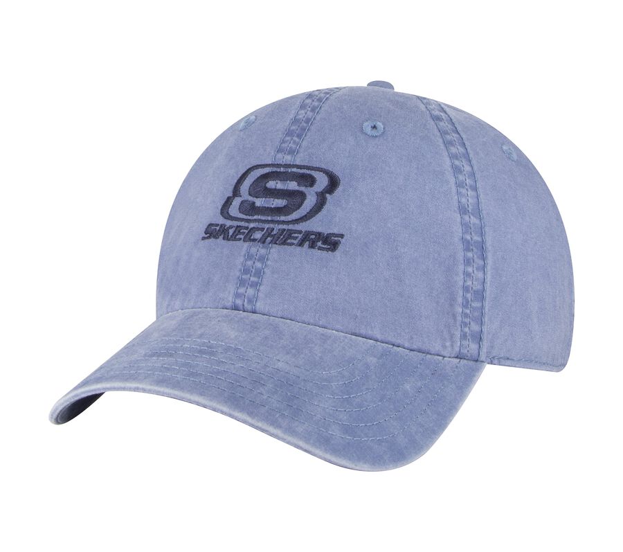 Skechers Washed Dad Hat, AZUL, largeimage number 0