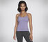 GO FLEX Crossback Shelf Bra Cami, GRAY / PURPLE, swatch