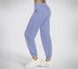 SKECH-SWEATS Delight Jogger, ROXO / PRATEADO, large image number 2