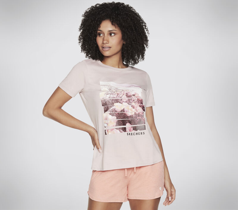 Skechers Dreamy Escape Tee, LIGHT PINK, largeimage number 0