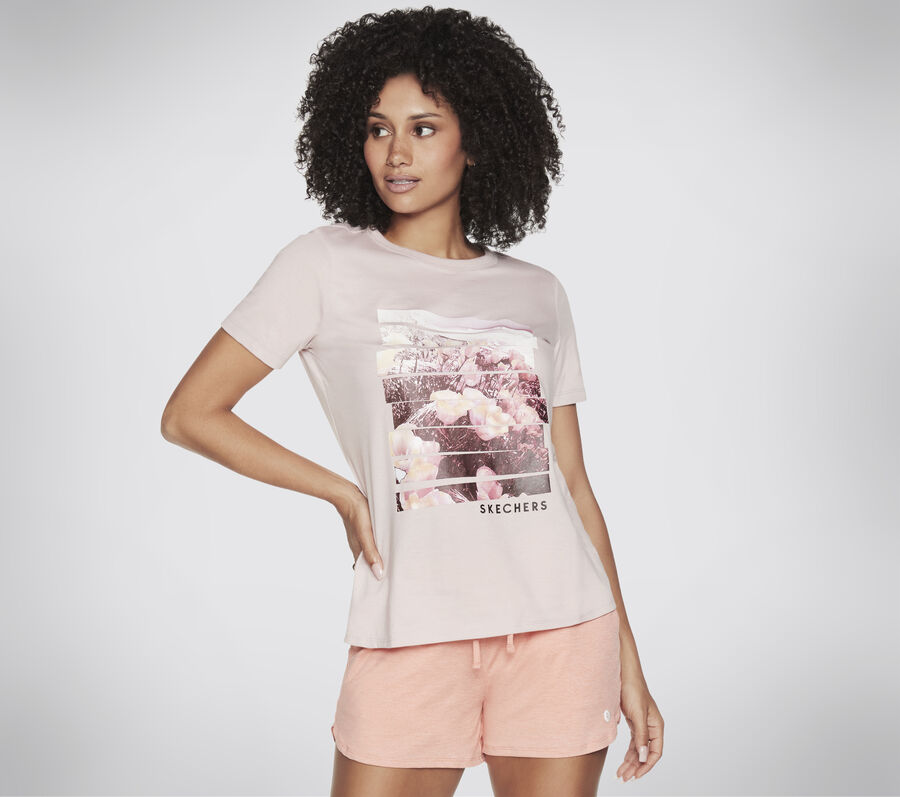 Skechers Dreamy Escape Tee, ROSA CLARO, largeimage number 0