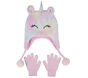 Sherpa Unicorn Hat and Glove Set, MULTICOR, large image number 0