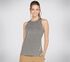 Skechers Apparel Diamond Blissful Tank, PRETO, swatch