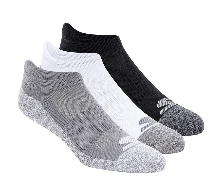 3 Pack Low Cut Grip Socks, GRAY, largeimage number 0