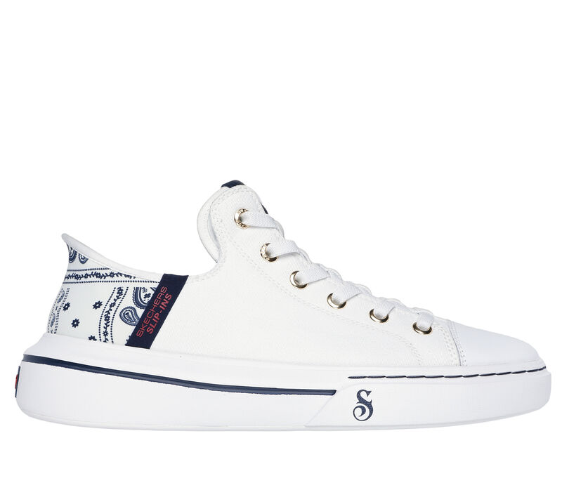 Skechers Slip-ins: Snoop One - OG Canvas, BRANCO / NAVY, largeimage number 0