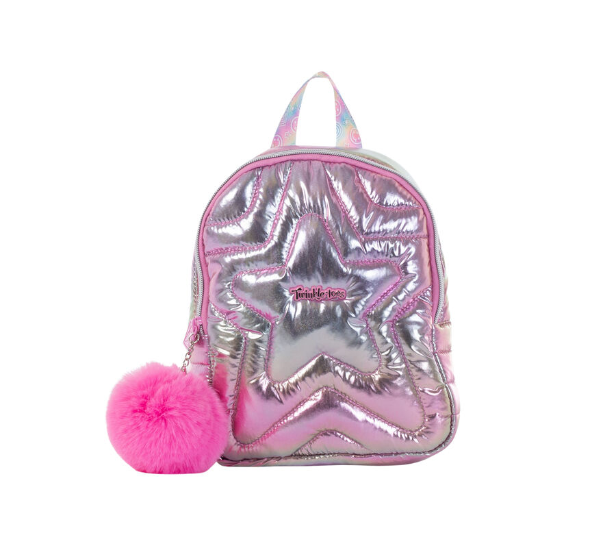 Twinkle Toes: Puffy Mini Backpack, ROSA, largeimage number 0