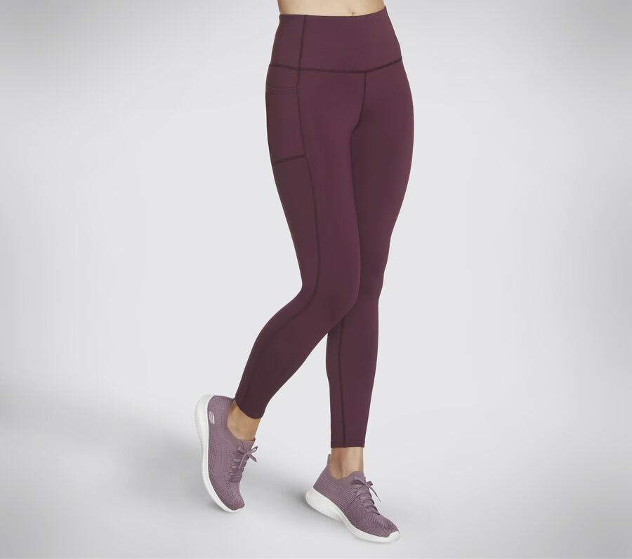 Skechers GO WALK HW Legging, ROXO, largeimage number 0