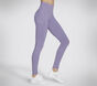 Skechers GO WALK HW Legging, GRAY / PURPLE, large image number 3