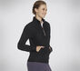 GO LUXE Rib 1/4 Zip, BLACK, large image number 2