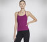 GO FLEX Crossback Shelf Bra Cami, MAGENTA, swatch