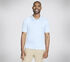 Skechers Off Duty Polo, NATURAL / AZUL CLARO, swatch