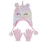 Sherpa Unicorn Hat and Glove Set, MULTICOR, swatch