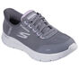 Skechers Slip-ins: GO WALK Flex - Clear Creek, CHARCOAL / LAVENDER, large image number 5