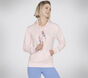 SKECH-SWEATS Watercolor Diamond Pullover Hoodie, ROSA / CINZENTO, large image number 0