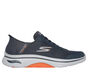 Skechers Slip-ins: GO WALK AF 2.0 - Simplicity 2, CARVÃO / LARANJA, large image number 0