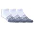 3 Pack Diamond Arch Socks, BRANCO / PRETO, swatch