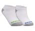 6 Pack Low Cut Walking Socks, BRANCO, swatch