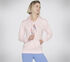 SKECH-SWEATS Watercolor Diamond Pullover Hoodie, ROSA / CINZENTO, swatch