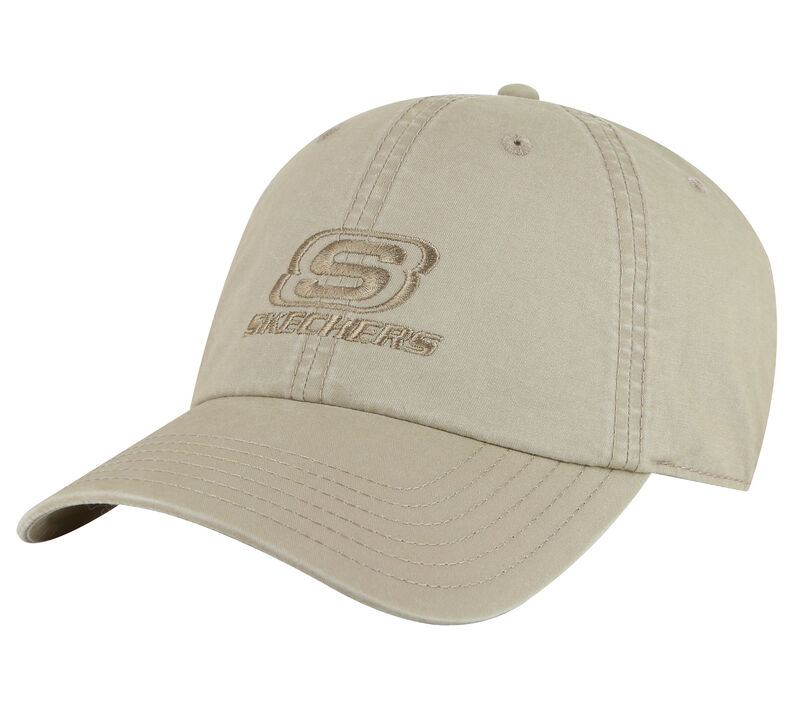 Skechers Washed Dad Hat, NATURAL, largeimage number 0