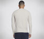 GO KNIT Waffle Henley, CASTANHO / BRANCO, large image number 1