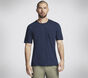 SKECH-BREEZE Slub Pocket Tee, NAVY, large image number 0