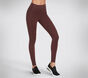 Skechers GO WALK HW Legging, BORDÔ / CASTANHO, large image number 3