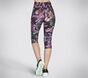 The GOFLEX Ultraviolet Capri, BLACK / PURPLE, large image number 1