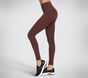 Skechers GO WALK HW Legging, BORDÔ / CASTANHO, large image number 2