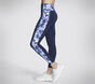 Misty Floral High-Waisted Full Length Legging, AZUL / LAVANDA, large image number 2