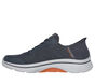 Skechers Slip-ins: GO WALK AF 2.0 - Simplicity 2, CARVÃO / LARANJA, large image number 3