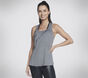 GO DRI SWIFT Racerback Tank, CHARCOAL, large image number 0