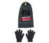 3D Knit Dino Ski Mask and Glove Set, VERDE, swatch