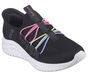 Skechers Slip-ins: Ultra Flex 3.0 - Bungee Fun, PRETO / MULTICOR, large image number 4