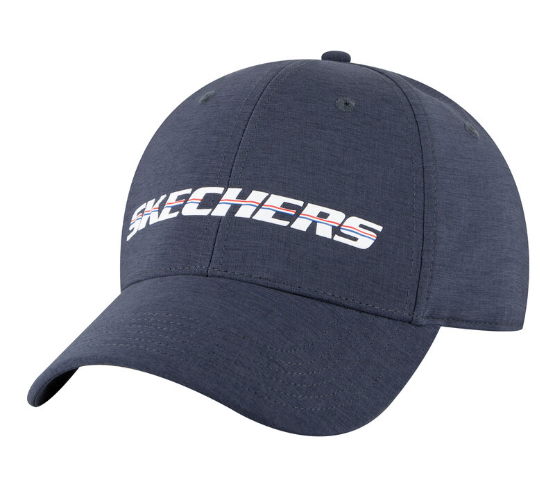 Booming Baseball Hat, CHARCOAL / NAVY, largeimage number 0