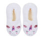 Plush Unicorn Slipper Socks - 1 Pack, BRANCO, large image number 0