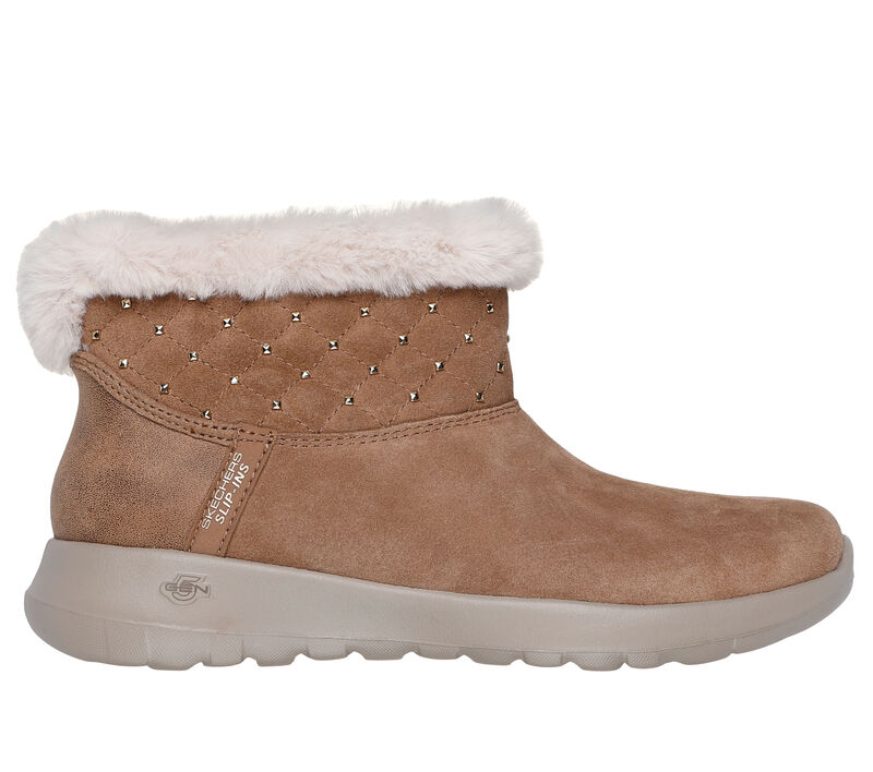 Skechers Slip-ins: On-the-GO Joy - Cozy Shimmer, CASTANHO CLARO, largeimage number 0