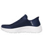 Skechers Slip-ins: GO WALK Flex - Grand Entry, NAVY / BRANCO, large image number 4