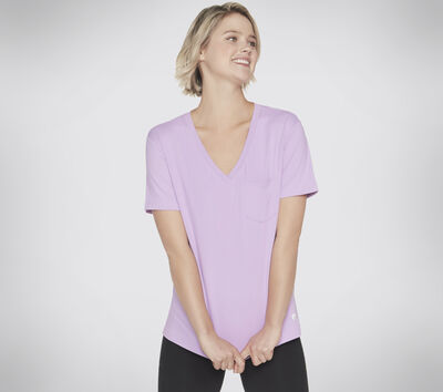 GO DRI SERENE V-Neck Tee