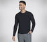 GO DRI All Day Long Sleeve Tee, PRETO, swatch