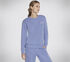 SKECH-SWEATS Signature Pullover Crew, ROXO / PRATEADO, swatch