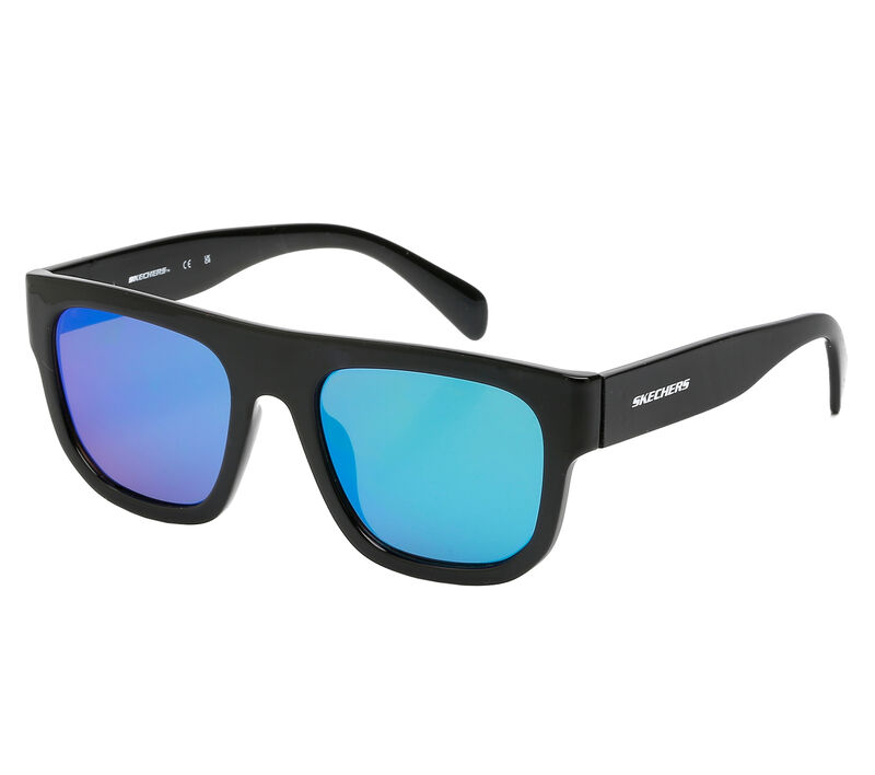 Square Sunglasses, PRETO, largeimage number 0