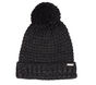 Reverse Stitch Pom-Pom Beanie, PRETO, large image number 0