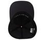 Tearstop Snapback Hat, BLACK / CHARCOAL, large image number 4