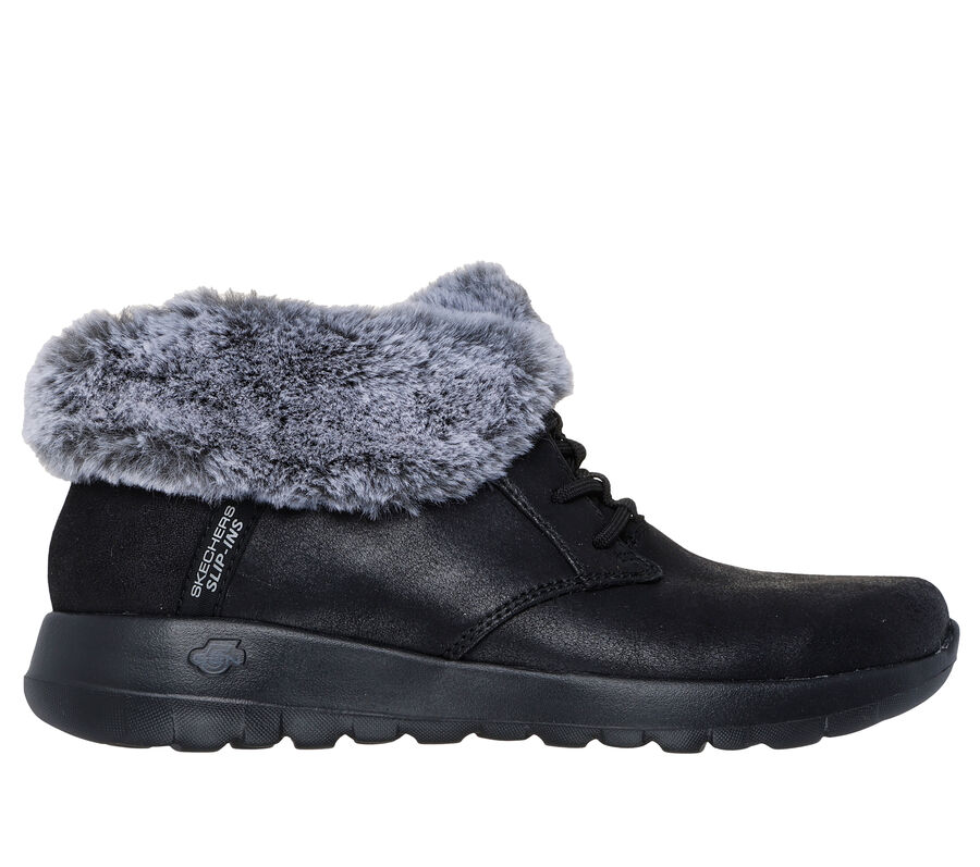 Skechers Slip-ins: On-the-GO Joy - Cozy Charm, PRETO / CINZENTO, largeimage number 0